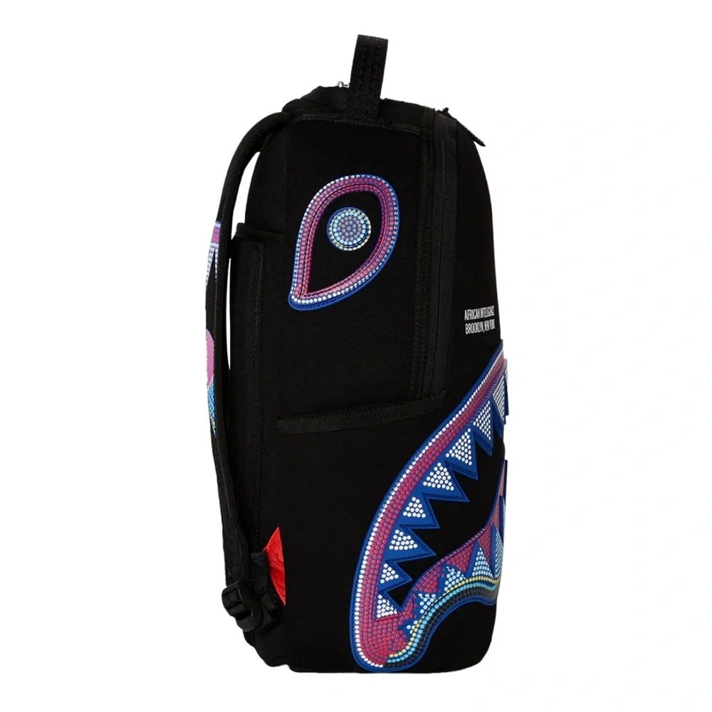 Sprayground Born & Raised AI Sand flower backpack